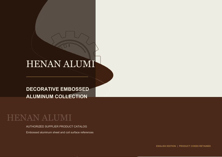 Embossed Aluminum Sheet Catalog (Lightweight)